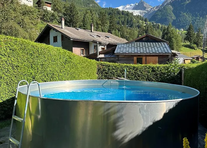 Swiss Paradise 7 Gaste Und Nadelhorn 6 Gaste, Sauna * St. Niklaus